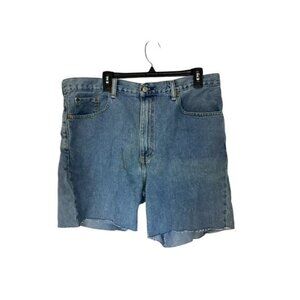 Preppy Streetwear Coquette Utility Levi's Shorts Men's Size 38 Blue